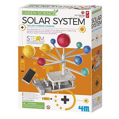 4M Green Science Rotating Solar System Kids Science Kit - style: Rotating Solar System