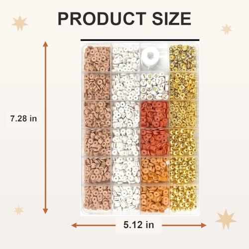 Fall Thanksgiving Bracelet Kit with Disc Beads and Letter Beads - color: style 07