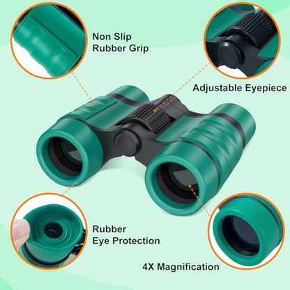 YOPINSAND Kids Explorer Kit & Bug Catcher Kit, Kids Outdoor Exploration Set - color: Green