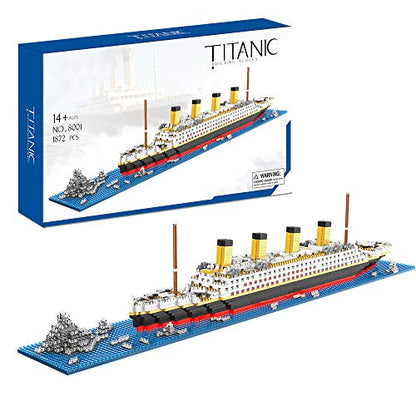 Titanic Architecture Micro Building Blocks Model Kit for Adults Age of 14+