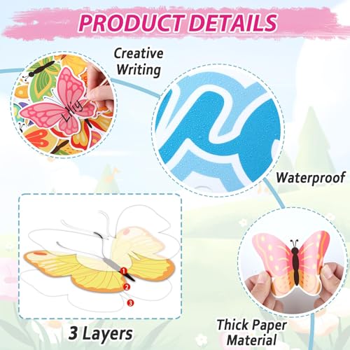 Reading Bulletin Board Decorations Set Classroom Spring Butterfly Bulletin Board Borders Cutouts Decor Reading Gives Your Imagination Wings School Bulletins Boards Craft Home Wall(Read) - style: Butterfly Reading