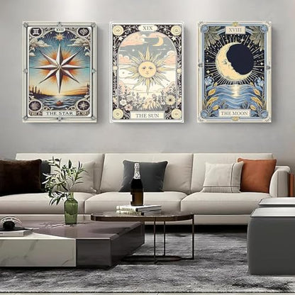 3 Pack Tarot Diamond Art Kits for Adults Diamond Painting Kits for Aduls - color: DP02775