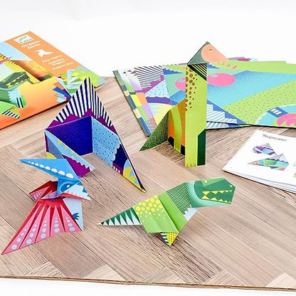 DJECO Dinosaur Origami Paper Craft Kit
