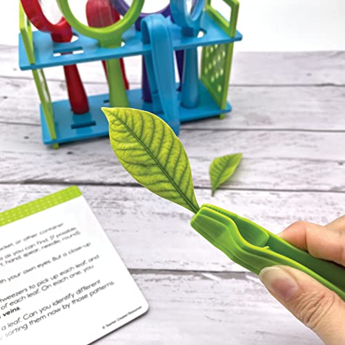 Teacher Created Resources Up-Close Science: Magnifying Glasses & Tweezers Activity Set (TCR20368) - style: Magnifying Glasses & Tweezers Activity Set