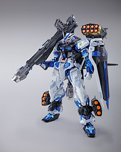 TAMASHII NATIONS Bandai Metal Build Astray Blue Frame Gundam Seed Astray Full Action Figure Weapon Set