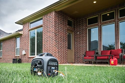 Pulsar 2,300W Portable Gas-Powered Quiet Inverter Generator for Home Emergency Backup, Parallel Capability, With USB Outlet, Long Run Time, GX230N - style: 2300 Watts + Gas Only + USB + Lightweight