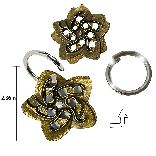 Metal Brain Teasers Puzzles for Adults Gift 3D Metal Puzzles Set