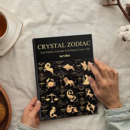 Aovila Sagittarius Birthday Gifts for Women - Sagittarius Candle Holder Crystals Birthstones Gifts Box Set - Zodiac Gifts Astrology Horoscope Gifts Birthday Gifts for Her Mother Sister Best Friends - color: Sagittarius With Candle Holder