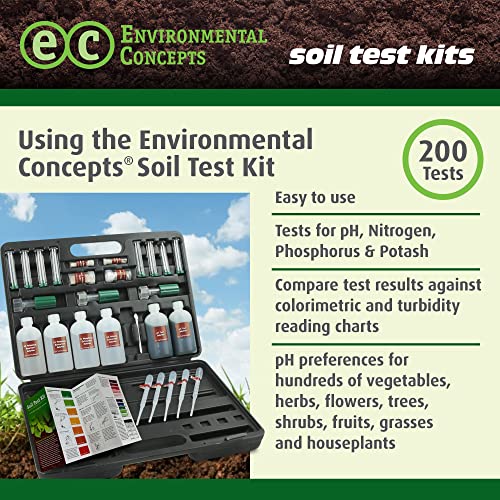 Luster Leaf Products Luster Leaf 1665 Professional Soil Kit with 200 Tests, Green - style: 200 Tests