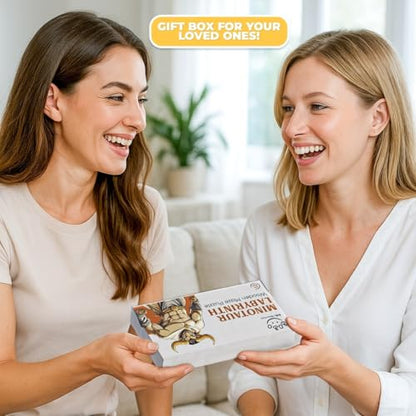 Wooden Labyrinth Board Game – 2-in-1 Double-Sided Marble Maze with 2 Balls & Movable Panels | Brain Teaser Puzzle Challenge for Adults - color: Black With Gold