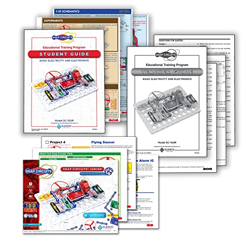 SNAP CIRCUITS SC-100 STEM Student Electronics Training Program - style: SC-100R