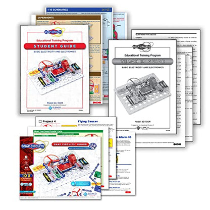 SNAP CIRCUITS SC-100 STEM Student Electronics Training Program - style: SC-100R
