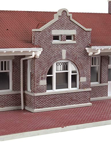 Walthers Cornerstone Brick Mission Style Depot Train - style: Brick Mission-Style Santa Fe Depot