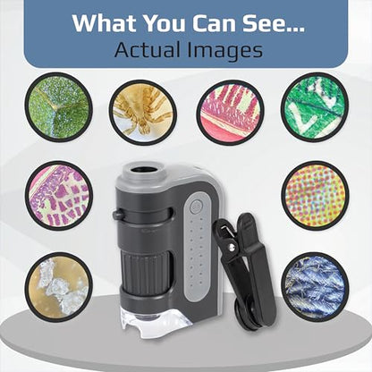Carson Smartphone Digiscoping Adapter Clip for MicroBrite Plus - style: Phone Clip