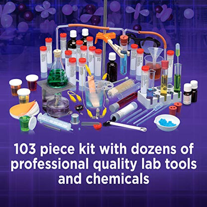 Thames & Kosmos 640132 Chem C3000, Chemistry Set, Includes Components From The Thames and Kosmos C2000 Plus Dozens of Additional Tools and Chemicals, 333 Experiments, 103 Pieces, Experiment Kit, 12+