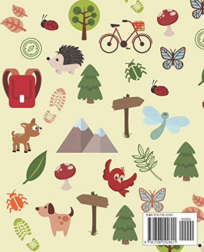 My Nature Log Book: Get your little naturalist excited for their next outdoor adventure with this guided field journal | Fun activities and adventure ... and experience nature with all their senses