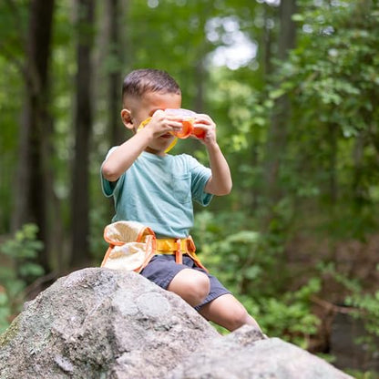 Melissa & Doug Grand Canyon National Park Hiking Gear Play Set with Photo Disk Viewer Kids Pretend Play Hiking Gear, Children's Belt and Binoculars for Girls and Boys Ages 3+ - FSC-Cer