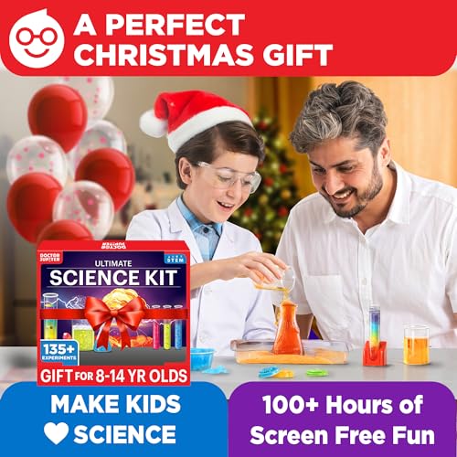 Doctor Jupiter Ultimate Science Experiments Kit for Kids Ages 8+ - style: Ultimate Science Kit: 8+