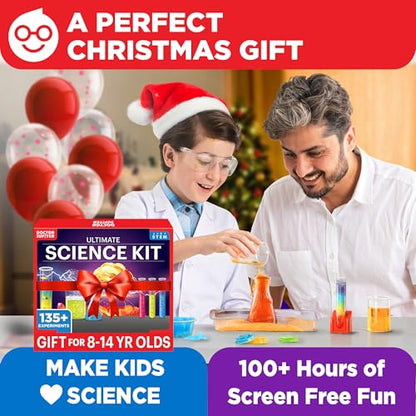 Doctor Jupiter Ultimate Science Experiments Kit for Kids Ages 8+ - style: Ultimate Science Kit: 8+