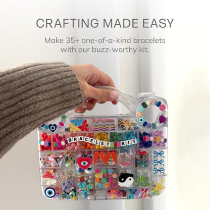 BaubleBar Ultimate DIY Bracelet Kit | 1000+ Pcs | Great for a Gift or Party | Bracelet Jewelry Making Kit with Beads - style: Bracelet Kit