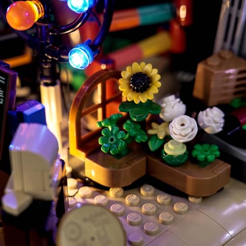 Upgraded Led Light Kit Compatible with Lego Ideas The Evolution of STEM Building Set, Lights Decoration Compatible with Lego 21355 (Model Not Included)
