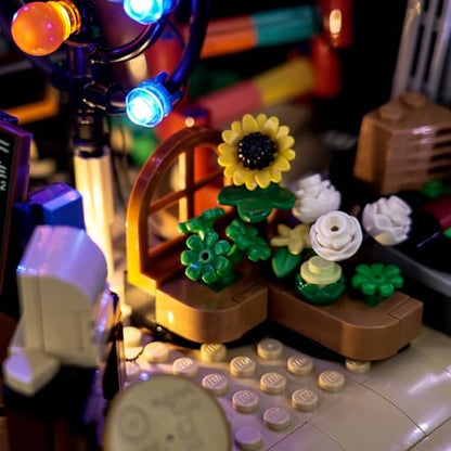 Upgraded Led Light Kit Compatible with Lego Ideas The Evolution of STEM Building Set, Lights Decoration Compatible with Lego 21355 (Model Not Included)