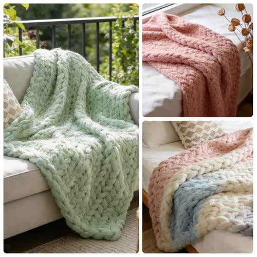 GIFMFTHK Lightweight Solid Wood Chunky Knitting Loom Kit -30" Modular Frame - size: 30 Inches