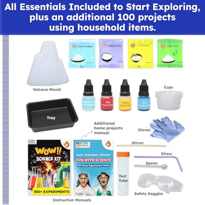 Butterfly EduFields Science Kits for Kids Ages 5-7 6-8 | 100+ Experiments - style: Science Kit For 4-8