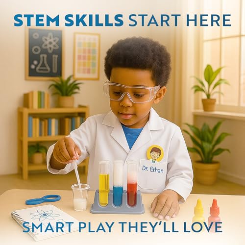 Playz Extreme Chemistry Educational Science Kits for Kids Age 8-12