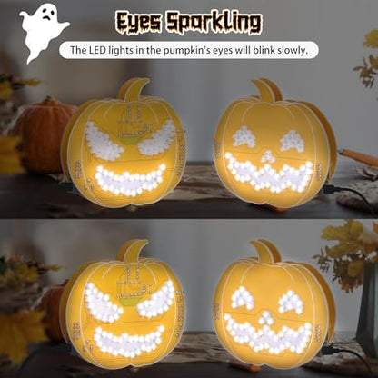 PEMENOL Halloween Pumpkin Soldering Kit