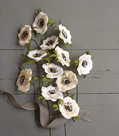 Lia Griffith LG40002 Crepe Paper Kit, Anemone Flowers, Sizes, Colors may vary, 29 Count - style: Anemone Flowers,