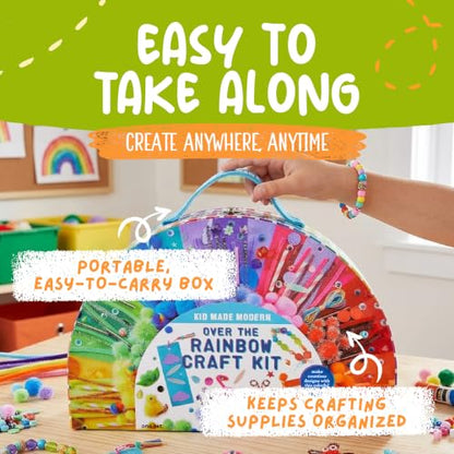 Kid Made Modern Rainbow Craft Kit, 1 EA - color: Rainbow Craft Kit