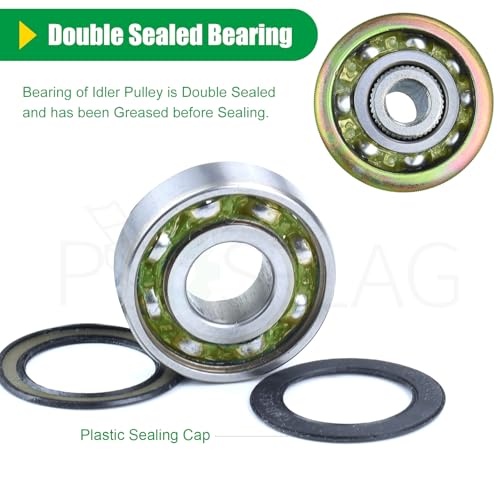 532177968 Husqvarna Idler Pulley for Husqvarna 54 Inch Z254 Decks - color: T11 1x177968