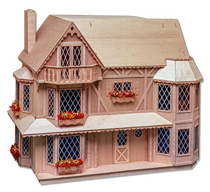 Greenleaf Harrison Dollhouse Kit - 1 Inch Scale