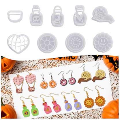 9 Pack Adventure Polymer Clay Cutters - color: Balloon