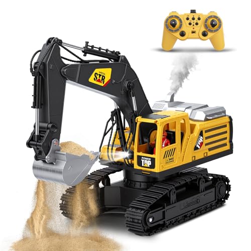 Remote Control Excavator Toys, Rc Digger Construction Vehicles