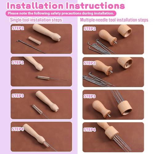 Lyksgir 70 Colors Needle Felting Kit, Wool Roving Set, Wool Felting Tool Starter Kit, for DIY Needle Feltings Beginners