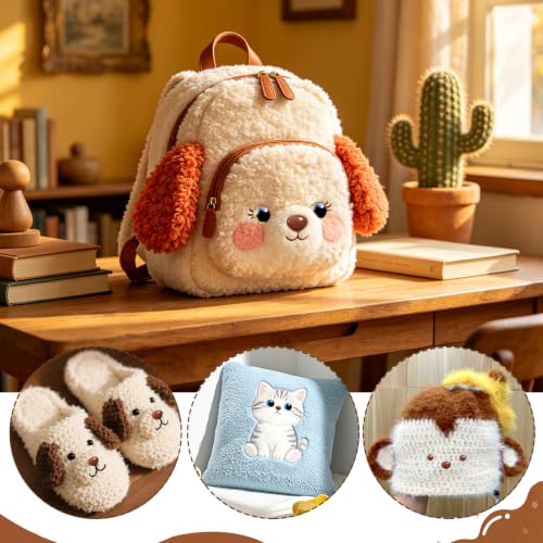 TOAOB 114pcs Brown Safety Noses for Amigurumis Plastic Animals Safety Noses - color: Brown