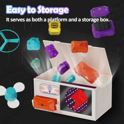 STEM Electronics Kit for Kids 3+, 45 Circuit Parts, 380 Experiments