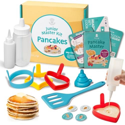Tovla Jr. Kids Pancake Making Kit | Learn to Cook Breakfast | Ages 5-12 - style: Pancake Making Kit