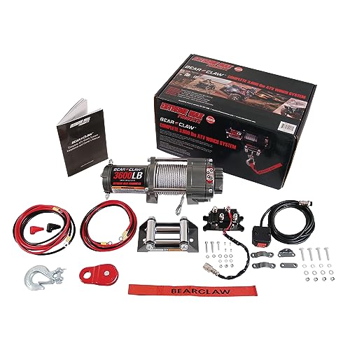 Extreme Max 5600.3075 Bear Claw ATV Winch - 3600 lbs. - size: 3600 lb