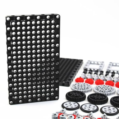 510 Pcs Technical Block Technical Parts Pieces Sets Liftarm Beams Bricks Bulk Axles Pins Panels Frame Beams Connectors MOC Buildings Compatible with Major Brands Toys for Boys Adults - style: MA520