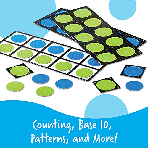 Learning Resources Giant Magnetic Ten Frame Set - style: GIANT MAGNETIC TEN-FRAME SET