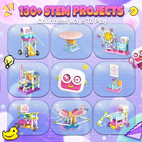 SMILESSKIDDO Science Kit for Girls 130+ Experiments, STEM Toys - color: Light Blue