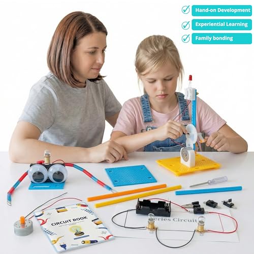 STEM Electric Circuit Kit for Kids Ages 8+,Educational Science Kit