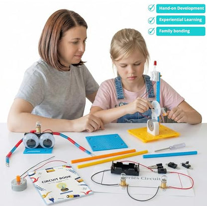 STEM Electric Circuit Kit for Kids Ages 8+,Educational Science Kit
