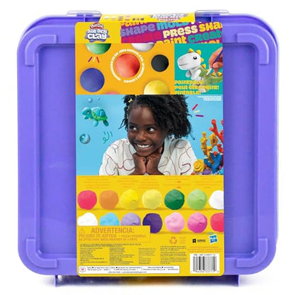 Play-Doh Air Dry Clay Case, Scented Variety Pack, 13 Air-Dry Clays, Fun Molds, Wiggly Eyes, and Sculpting Tool, Arts and Crafts Supplies, Modeling Clay, Fun Kids Activities, Pottery - color: Air Dry Clay Case, size: 13 Pack