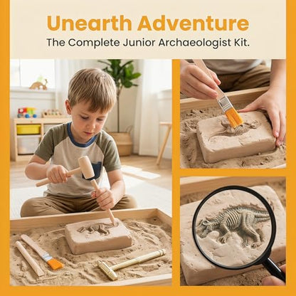 5 Pcs Kids Archaeology Digging Tool Set