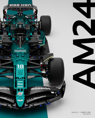 Nifeliz AM24 Formula 1 Racing Car Building Set, NF10279