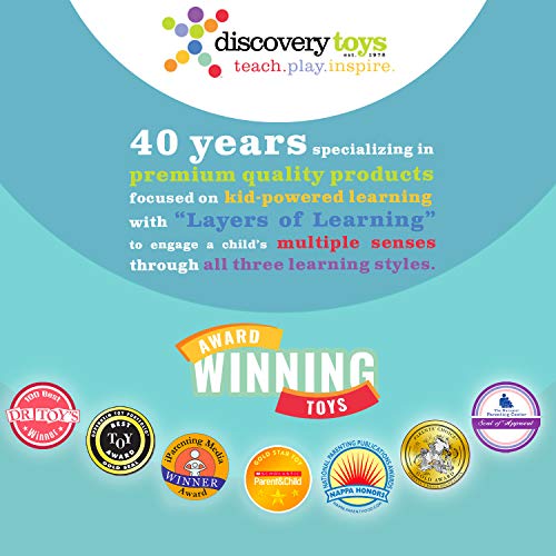 Discovery Toys MARBLEWORKS® Marble Run Ultra Deluxe Set | Kid-Powered Learning | STEM Educational Building Block Toy Learning & Childhood Development 5 Years Old and Up - style: Ultra Deluxe Set